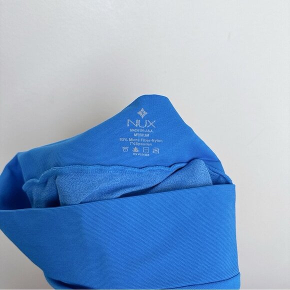 NUX Womens Medium Teal Compression Active Capri - Picture 13 of 13